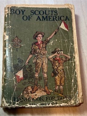 Boy Scouts of America A Handbook For Boys